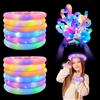 HONPHIER 12PCS Tubi Pop Giocattolo LED Tubi Allungabili Gioco Colorati Pop Tube Giocattoli Sensoriali per Bambini Tubi Luminosi per Feste (Macaron)