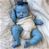 ROSHUAN - Bambole Reborn Avatar, 20 pollici, realistiche per neonati, avatar per dormire, vernice 3D, pelle morbida, corpo neonato, dimensioni reali, bambole avatar con corpo