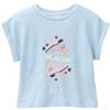 People Wear Organic T-Shirt in cotone bio Skates - col. azzurro