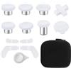 Gopiiphon 13 in 1 Component Pack Kit for Xbox Elite Series 2 Controller Metal Thumbsticks Replacement for Elite Series 2 Accessories Compatible with Xbox Elite Wireless Controller Series 2 Core (White)