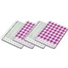 Pigna, Confezione 4 Blocco Quaderno spiralato f.to A5 MONOCROMO PATTERN, double reverse, 2 Verde + 2 Fucsia