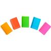 Pigna - Confezione 10 pezzi Quaderni A7 spiralati MONOCROMO FLUO PPL,1R