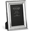 Edzard cornice per immagini cornice per foto Urbino per foto 10 x 15 cm, placcata in argento, antiossidante