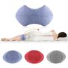 UrbanHomes Kneepillow, Cuscino Per Gambe in Memory Foam, A Rimbalzo Lento, Cuscino Per Gambe Esplosivo, Nuovo Cuscino Per Gambe A Clip, Blu Lago