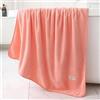 Lkw Ogechi Asciugamano da Bagno in Pile Corallo, Asciugamani Bagno Grandi 70x140 CM, Asciugamano Super Morbido Altamente Assorbente, Asciugamano da Bagno Lavabile ad Asciugatura Rapida (Rosa)