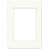 nielsen Conservation Passepartout 2,2 mm, formato esterno 29,7x42 cm (DIN A3) per immagini DIN A4, bianco crema con struttura