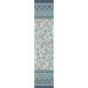 Bassetti AGRIGENTO Foulard in 100% cotone, colore azzurro C1, dimensioni: 270 x 270 cm -9325934