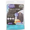 Addis Home - Sacchetto sottovuoto con Chiusura statica, 100% ermetica, per appenderlo, Trasparente