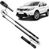 Ramor Strutz 2x Molle a Gas Compatibile con Nissan Qashqai II 2013-2019 J11. Ammortizzatore Pistoncini Cofano Posteriore Sostituzione per 904504EA0A e altri.