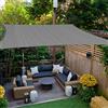 HAIKUS Tenda a Vela Quadrata 2,5x2,5 m Traspirante, Protezione Raggi UV, Telo Ombreggiante Rettangolare 250x250 cm, Tenda da Sole per Esterno, Giardino Terrazzo, Grigia