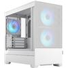 FRACTAL DESIGN Case Fractal Design Pop Mini Air RGB Clear Tint Micro ATX Vetro Temperato Bianco