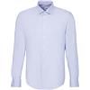 Seidensticker Camicia a Maniche Lunghe Extra Slim Fit, Azzurro, 41 Uomo