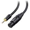 Cable Matters (1/8 di pollice Cavo sbilanciato da 3,5 mm a XLR 1,8 m da maschio a femmina (cavo da XLR a 3,5 mm, cavo da XLR a 1/8, cavo da 1/8 a XLR)