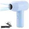 Generico Asciugacapelli - Asciugacapelli Senza Fili | Asciugacapelli Wireless Silenzioso | Asciugacapelli Ricaricabile Tramite USB | Ventilatore Per Dipingere, Disegnare, Aula, Dormitorio Universitario, Viaggi