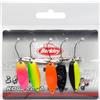 Berkley Area Game Spoons - Confezione da 5 cucchiai Wobbler piccolo per pesca alla trota e alla spigola, senza piombo, Fusion 19 ami