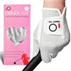 FINGER TEN Guanti da golf da donna, per mano sinistra e destra, in microfibra, per tutte le condizioni atmosferiche, per pioggia, caldo e umido, morbidi, flessibili, durevoli, resistenti all'usura