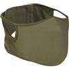 Qavctw Maschera tattica da tiro, pieghevole, per softair, in silicone, traspirante, per esterni, mezza faccia, militare, per tiro, equitazione, arrampicata, paintball, caccia