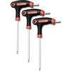 yuentoen Set di 3 chiavi con impugnatura a T, set di cacciaviti metrici, 4-6 mm, chiave a brugola con testa a sfera