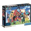 Clementoni - Puzzle 1500 Pezzi per Adulti e Ragazzi, Illustrazione One Piece con Poster Incluso, dalla Serie Anime e Manga, Compact Box, Idea Regalo Uomo e Donna, Made in Italy, 84,5x59,5 cm, 31746