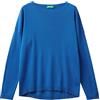 United Colors of Benetton Maglia G/C M/L 1091D100E Maglione, Bluette 3M6, XS Donna