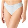 Calvin Klein Thong 000qf6774e, Perizoma Donna, Blu (Aqua Pool), M