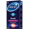 Akuel Nudo Super Sottili 8 Profilattici