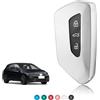 TOOMUME Cover Chiave TPU Trasparente Lucido, Custodia Chiave Copri Chiave Adatto per VW Volkswagen Cupra Formentor Born Golf 8 Seat Leon MK4 Ibiza Ateca Skoda Kodiaq Fabia Enyaq Octavia