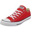 Converse Chuck Taylor All Star Core Ox, Sneaker Unisex, Rosso, Taglia 39