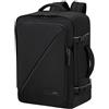 American Tourister Take2Cabin - Bag della cabina Easyjet 36 x 20 x 45 cm, 38 L, 0,70 kg, bagaglio a mano, zaino per aereo M Underseater, nero (nero)