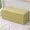 XWanitd Cuscino rettangolare spesso per divano, per testiera e comodino, lavabile (15 x 15 x 50 cm, verde)