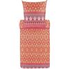 Bassetti Granfoulard Completo Letto Copripiumino Matrimoniale Due Piazze in Raso di puro Cotone Sacco Maxi + Lenzuolo Sotto con angoli + 2 Federe Mira R1