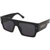 Dsquared2 D2 0165/S 807/IR | Occhiali da Sole Graduati o Non Graduati | Plastica | Quadrati | Nero | Adrialenti