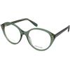 Marc Jacobs MJ 1123 1ED | Occhiali da Vista Graduati | Prova Online | Plastica | Tondi | Verde, Trasparente | Adrialenti