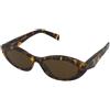 Prada PR 26ZS 14L09Z | Occhiali da Sole Graduati o Non Graduati | Prova Online | Plastica | Cat Eye, Ovali / Ellittici | Marrone, Havana | Adrialenti