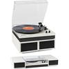 Fenton Retro Platenspeler met Bluetooth en Speakers - Fenton RP165M - Incl. Naald - Marmer (102.150)