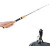 Hominas Canna da Pesca sul Ghiaccio Mini Canne da Pesca Telescopica in Fibra di Vetro Mare Portatile Canna Spinning per Fiume Gamberetti Carpa Pescas Invernale