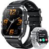 TAOLOON Smartwatch Uomo con Effettuao Risposta Chiamate: 2.0 HD Orologio Digitale Bluetooth con 120+ Modalità Sport Fitness Tracker con Whatsapp SpO2 Sonno IP67 Impermeabile Smart Watch per Android iOS