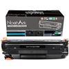 NoahArk Compatibile per HP CF283A 83A Cartuccia Toner Sostituzione per HP Laserjet Pro M201dw M201n M202dw M202n MFP M125a M125nw M125rnw M126a M127fn M127fw M128fn M128fw M225dn M225dw (1 Nero)