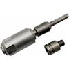 Kraftfeld Adattatore compatto HEX a 6 angoli (10 mm) per piccolo mandrino da 13 mm (avvitatore a batteria) e 1/2 (avvitatore a percussione) per attacco SDS Plus, scalpello HEX 6 bordi su SDS-Plus L: solo 150