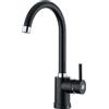 Plados Rubinetto Cucina Miscelatore Monocomando in Ultrametal colore Nero UM44 - POLYTEK10