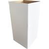 Weboxes Cestone per Rifiuti 38 x 38 x 80cm (LxPxH) Confezione da 10 pezzi