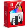 Nintendo Switch Console Oled Bianca Display da 7" 64 Gb Memoria 2 Joycon Console