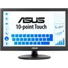 ASUS VT168HR Monitor PC 39,6 cm (15.6") 1366 x 768 Pixel WXGA LED Touch screen Nero [90LM02G1-B04170]