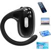 Generic Auricolari wireless a orecchio aperto, riduzione del rumore, auricolari wireless a conduzione ossea, auricolari Bluetooth aperti con batteria a lunga durata, cuffie wireless Bluetoothh