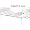 MORETTI LETTO ORTOPEDICO DOPPIO MANUALE A 2 MANOVELLE - MI130 (MORETTI) - IVA 4%