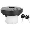 KIMISS Tappo serbatoio carburante con 2 chiavi Tappo serbatoio carburante per TRANSIT MK6 MK7 4411620 (nero)