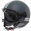 MOMODESIGN Momo Design casco jet Fgtr Classic 2206 Candy - Matt Ottanio Bianco