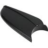 Kuuleyn Base dell'alloggiamento dello specchietto retrovisore, copertura dello specchietto retrovisore inferiore Base del supporto in abs nero adatto per Vauxhall Opel Astra H Mk5 04-09(Left side)