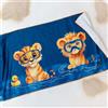 Kiokids TELO MARE BAMBINI IN MICROFIBRA - BLU
