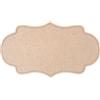 Sagoma Targhetta grande MDF